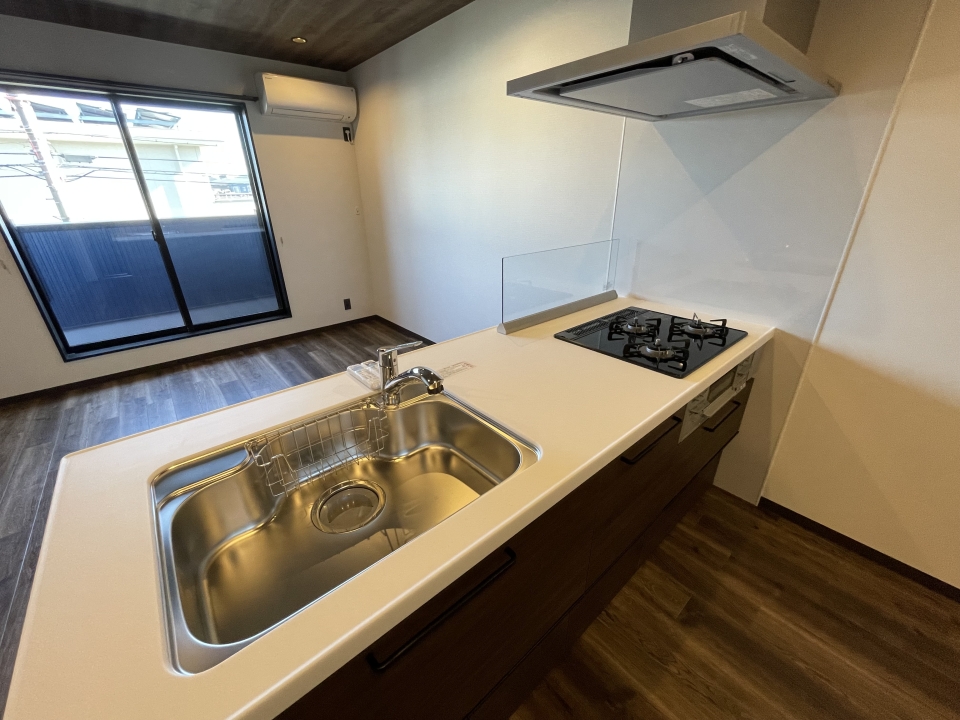 広々シンクでお料理も楽々♪