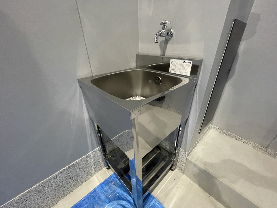 手洗い場もあります