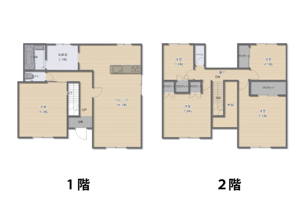 【売買物件】田舎暮らし、浜名湖徒歩50mの間取り図