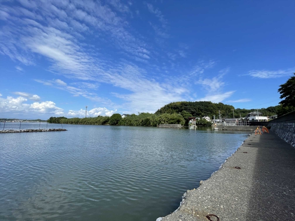 浜名湖は全国で10番目の広さの湖。