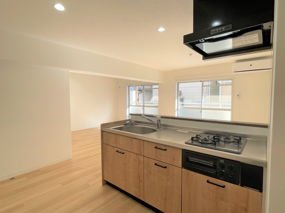 カウンターキッチンでする料理は楽しいですよね！