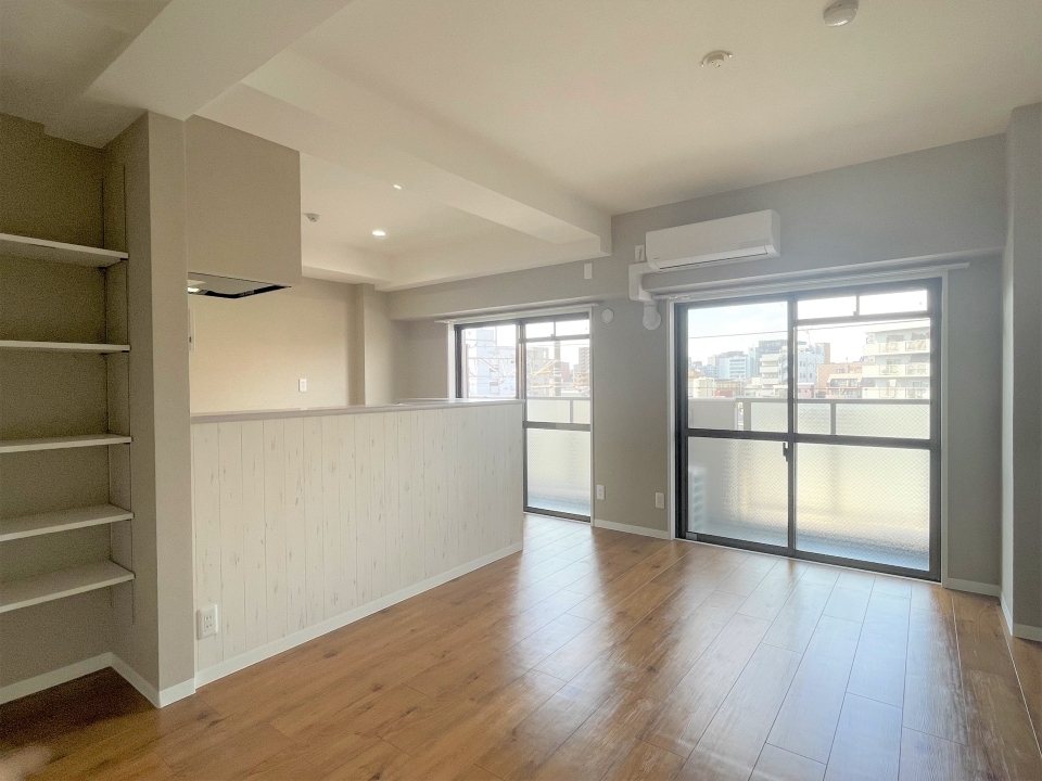 13.6帖の開放感のあるLDK