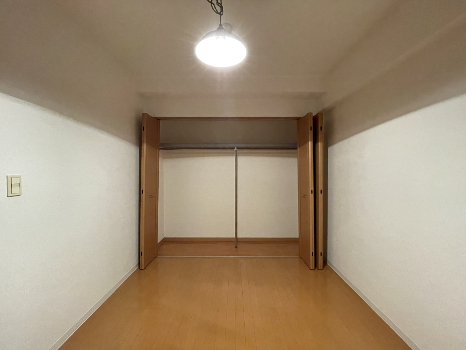 こちらも収納力大のクローゼット