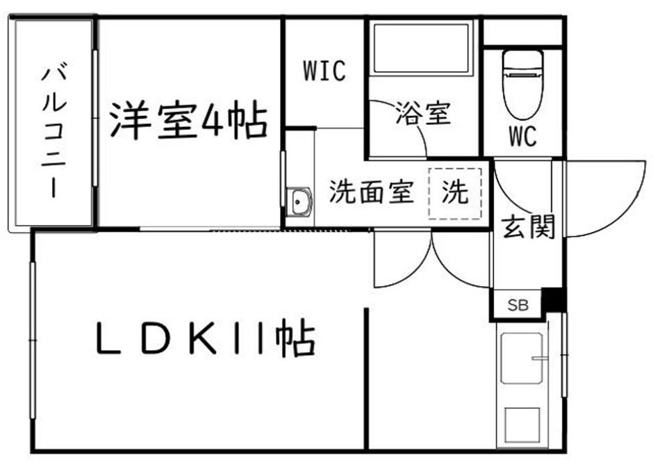プロヴァンスの暮らしの間取り図