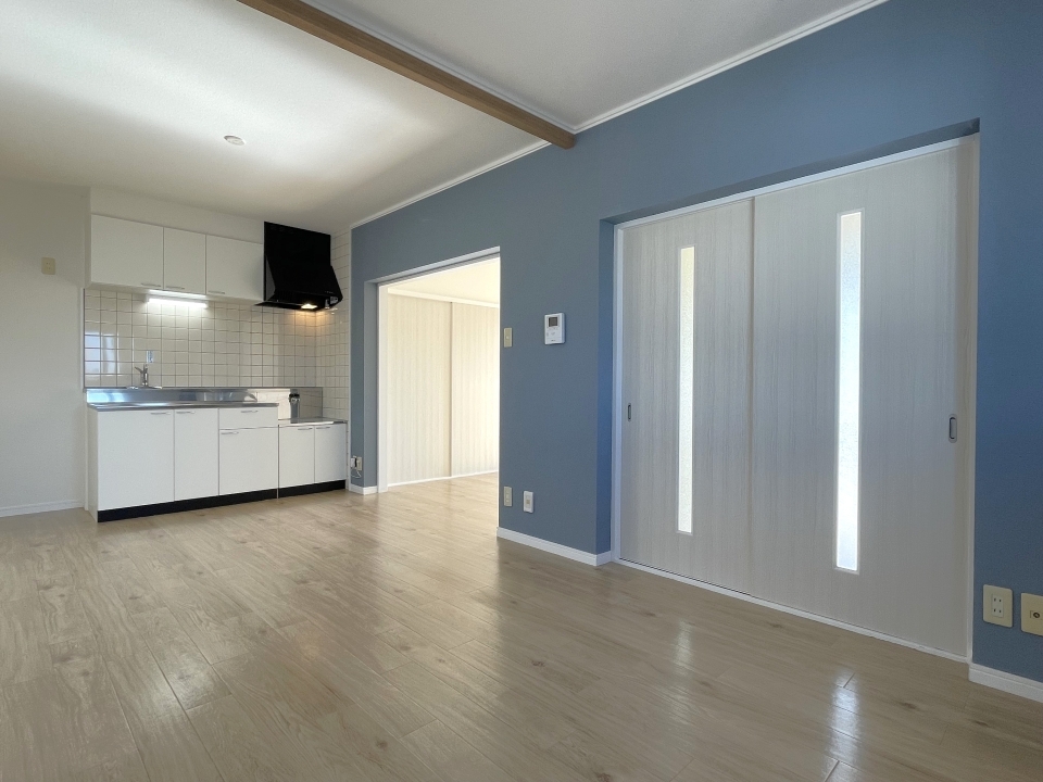 ホワイトブルーのお部屋です！