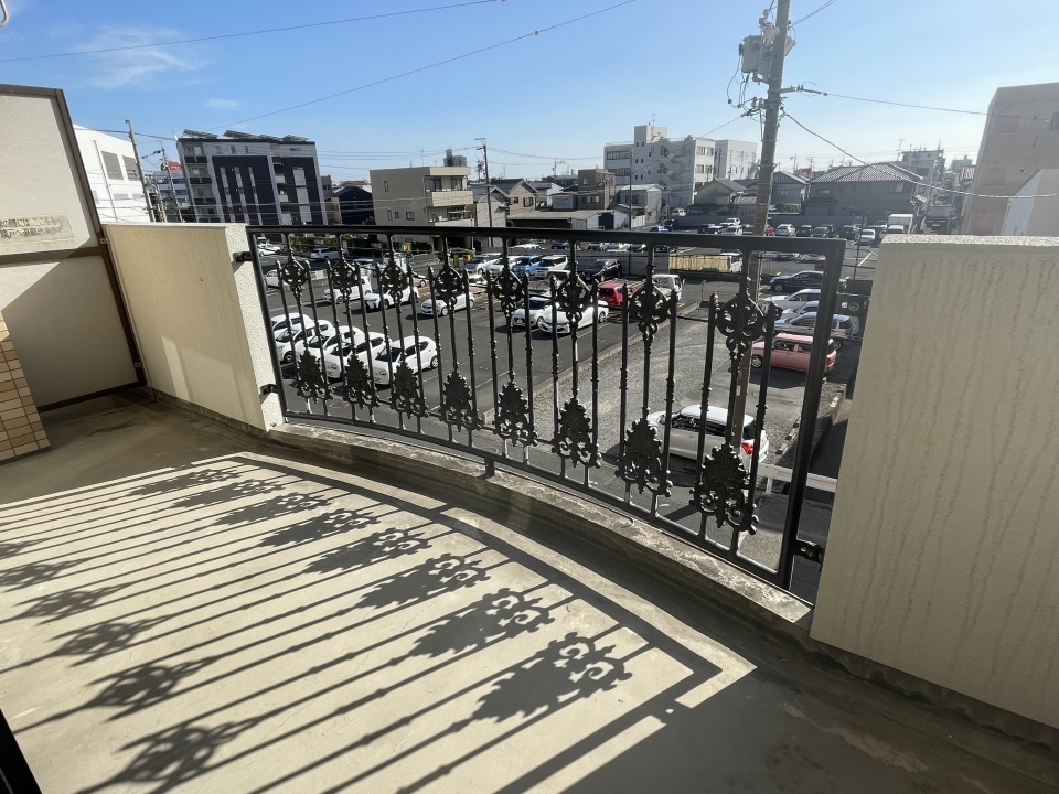 広々バルコニー