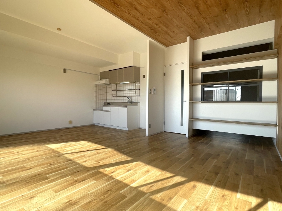 木の温もりにあふれたお部屋です