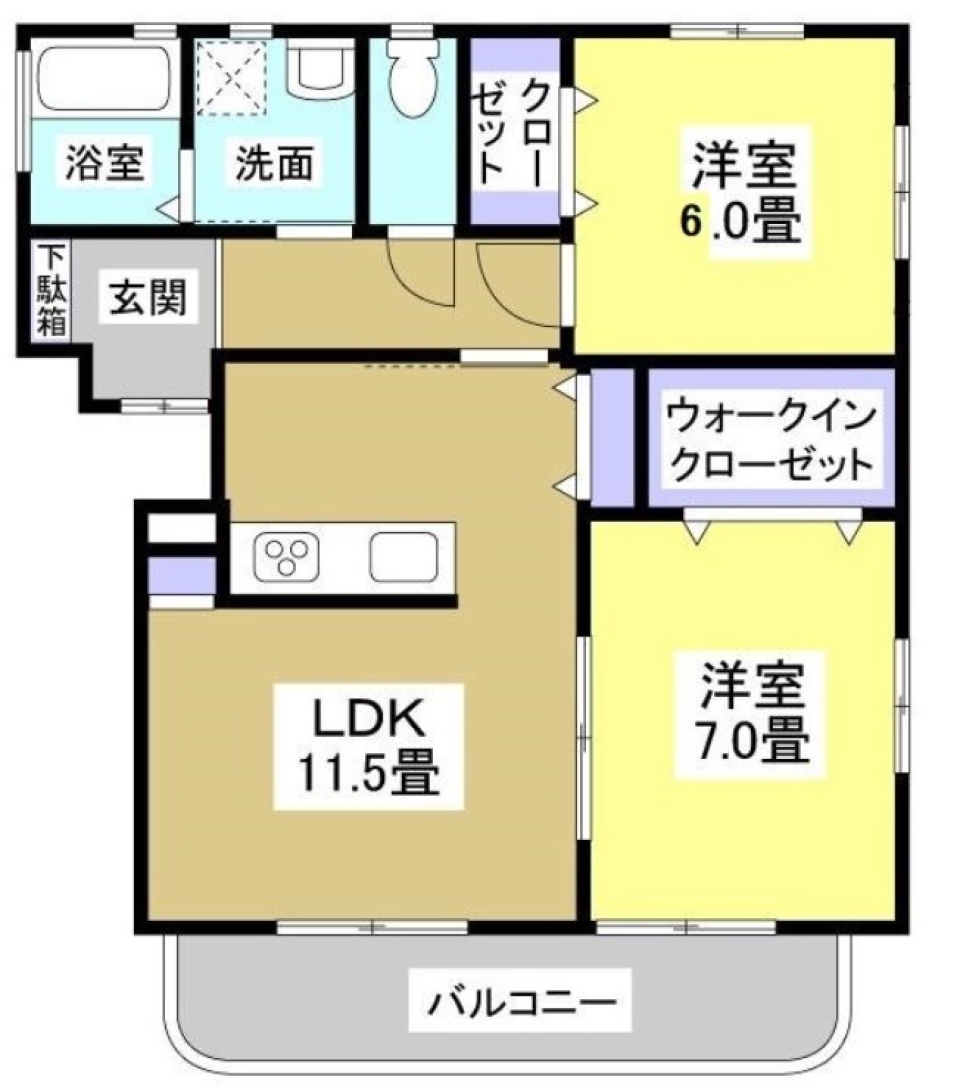 暮らしに寄り添う。の間取り図