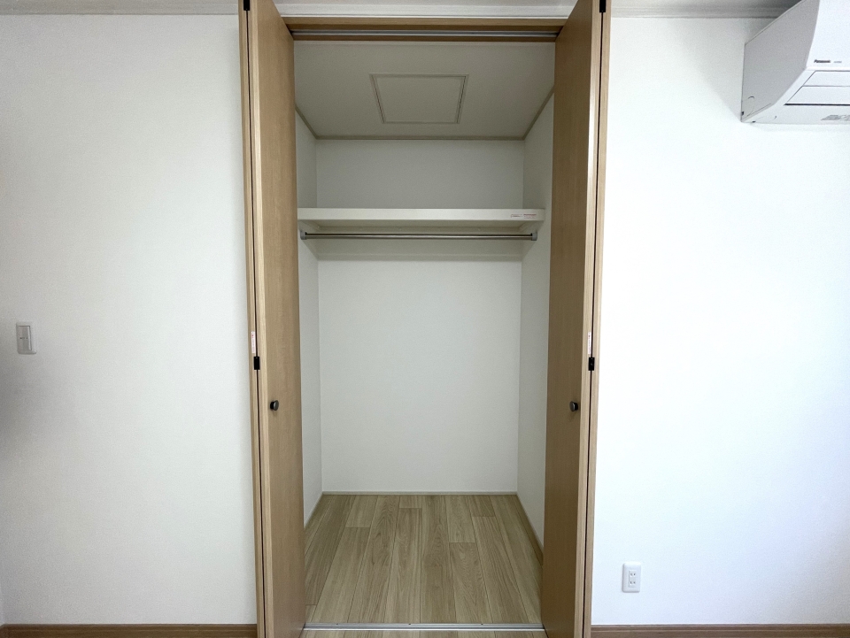 大きなクローゼットつき！