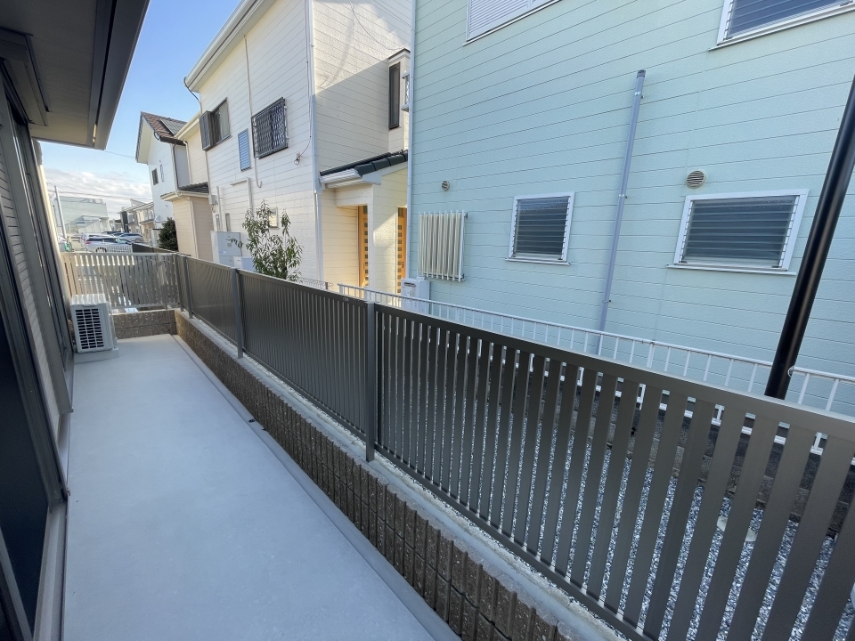 バルコニーの様子