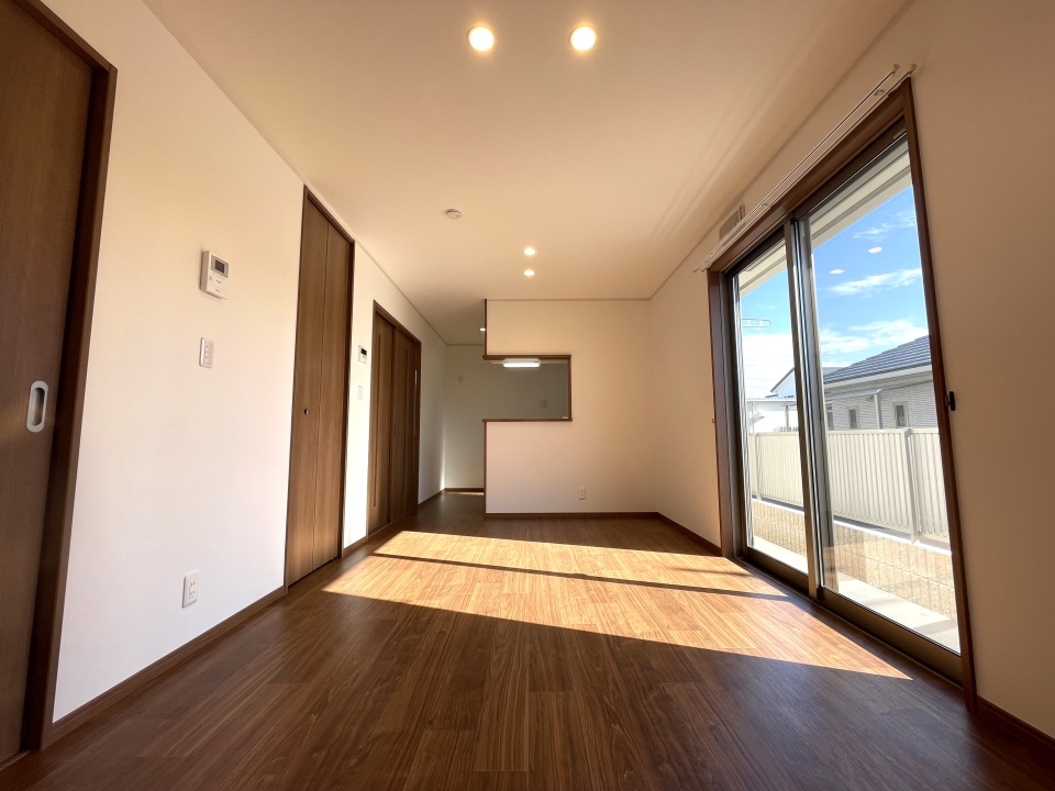 13.1帖の広々リビング