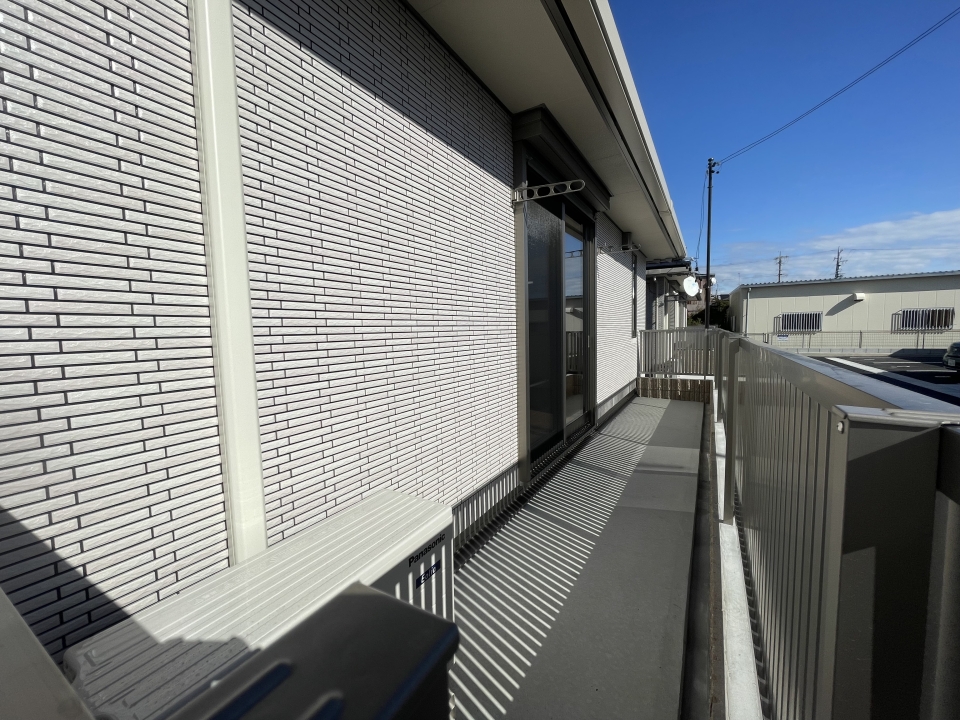 バルコニーの様子