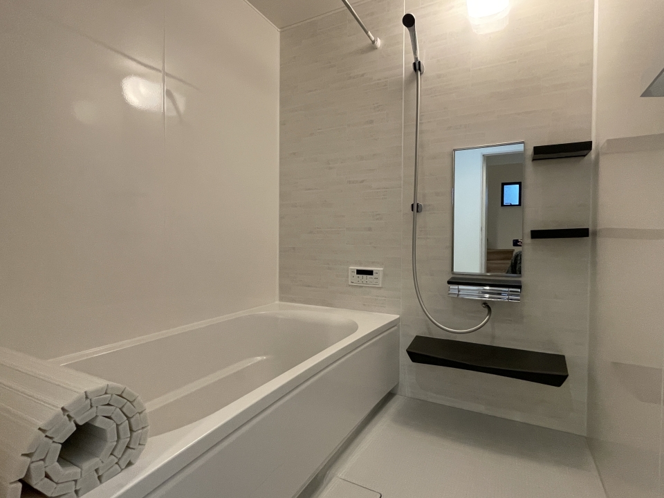 広々一坪風呂。浴室乾燥も設置済み