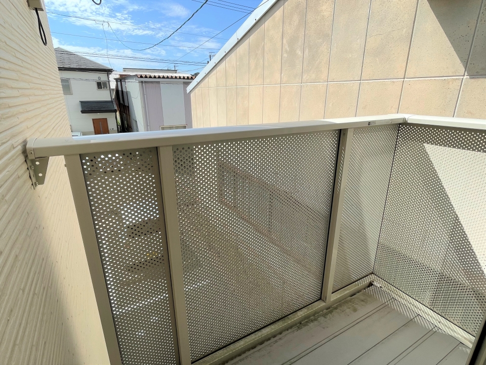 そのかわりバルコニーは少しだけ手狭。