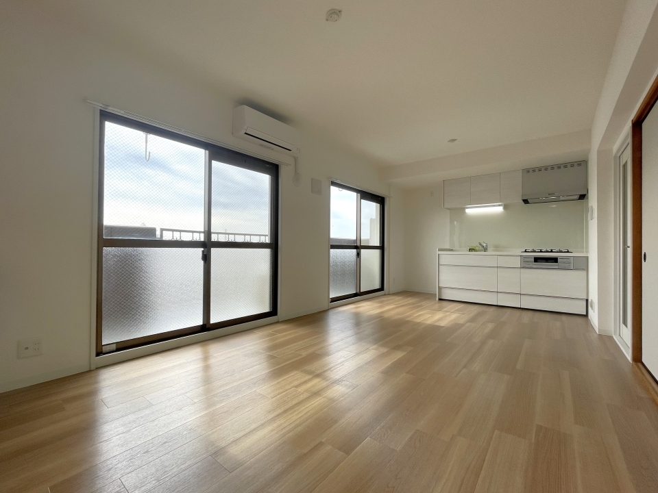 太陽の光が沢山入ってきます