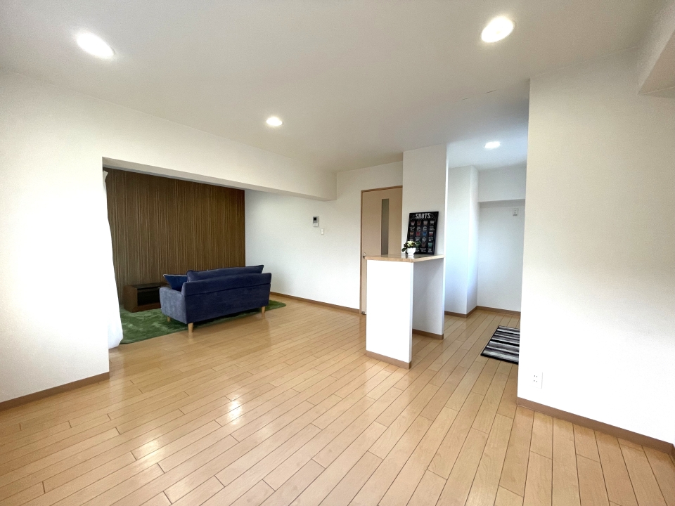 リビングを見渡すとこんな感じ。