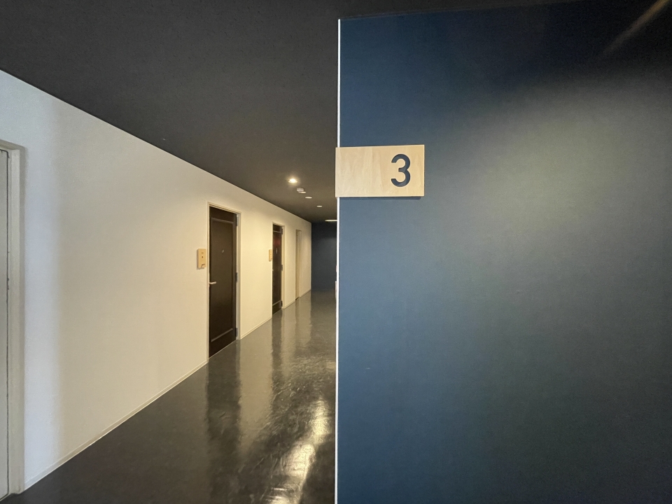 では3Fへ。フロアサインがかわいい。