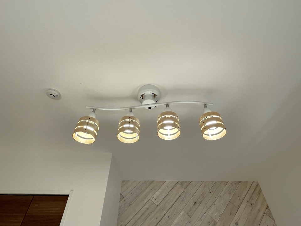 このライトが一気にオシャレな雰囲気にしてくれます