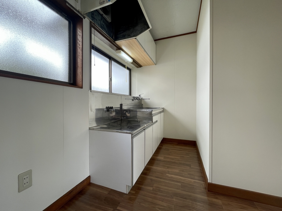 キッチンには窓もあるから換気はばっちり。