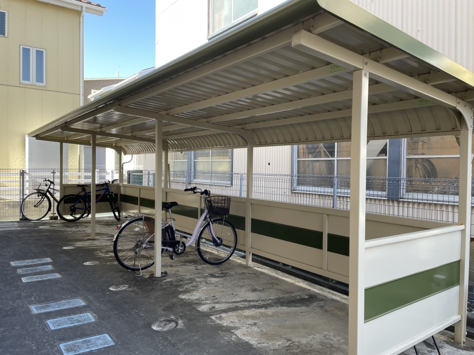 駐輪場付きです。