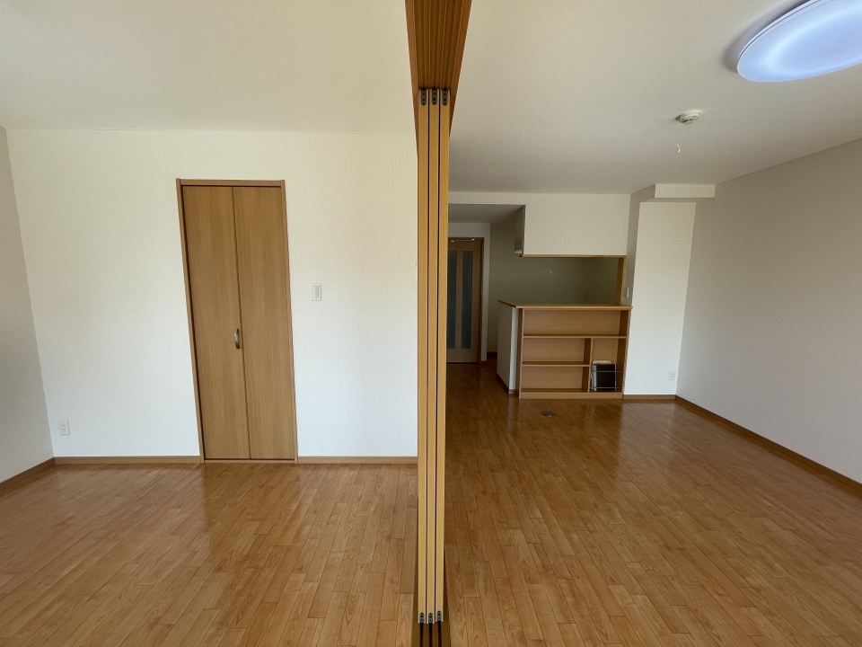 2部屋を1部屋に。