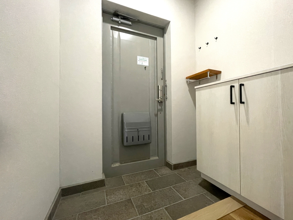 そのままでもオシャレ玄関