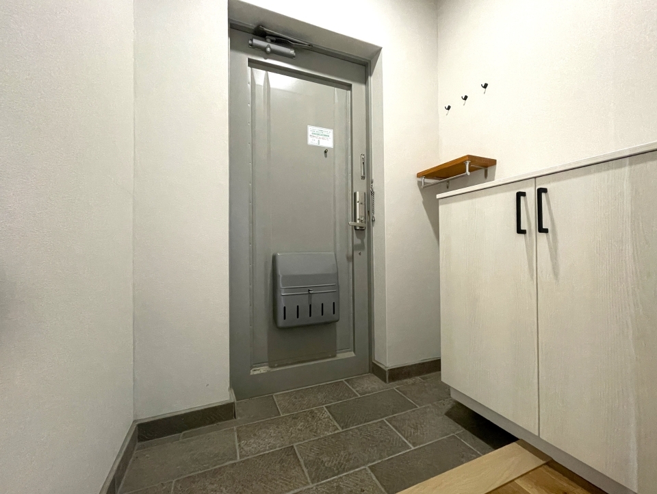 そのままでもオシャレ玄関