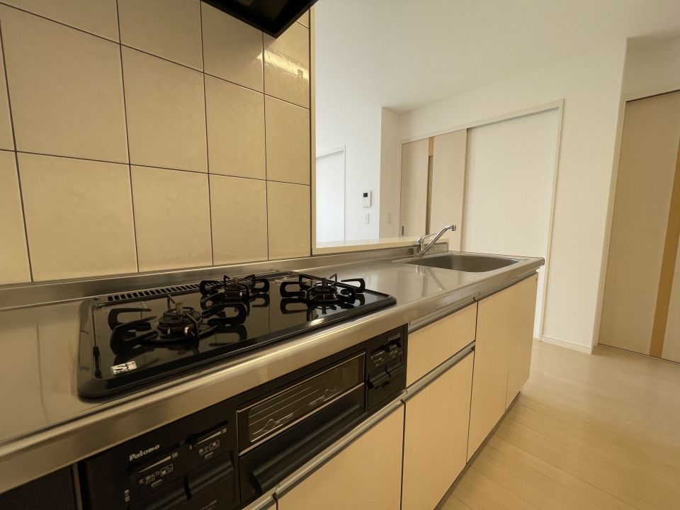 システムキッチンでお料理楽々！