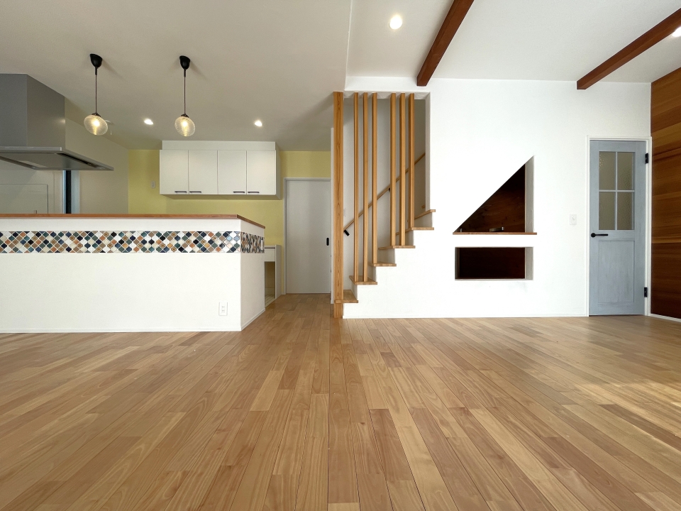 リビングに入ってひとこと、「かわいい！」