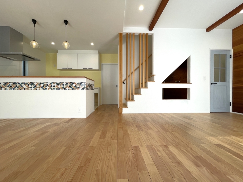 リビングに入ってひとこと、「かわいい！」