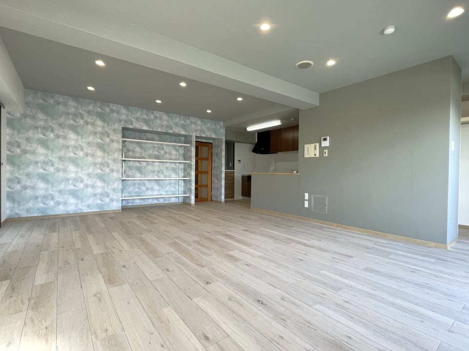 ダウンライトがまたオシャレな雰囲気に