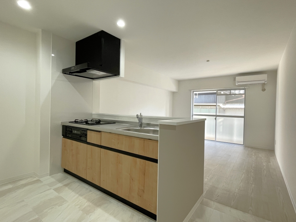 人気のカウンターキッチン