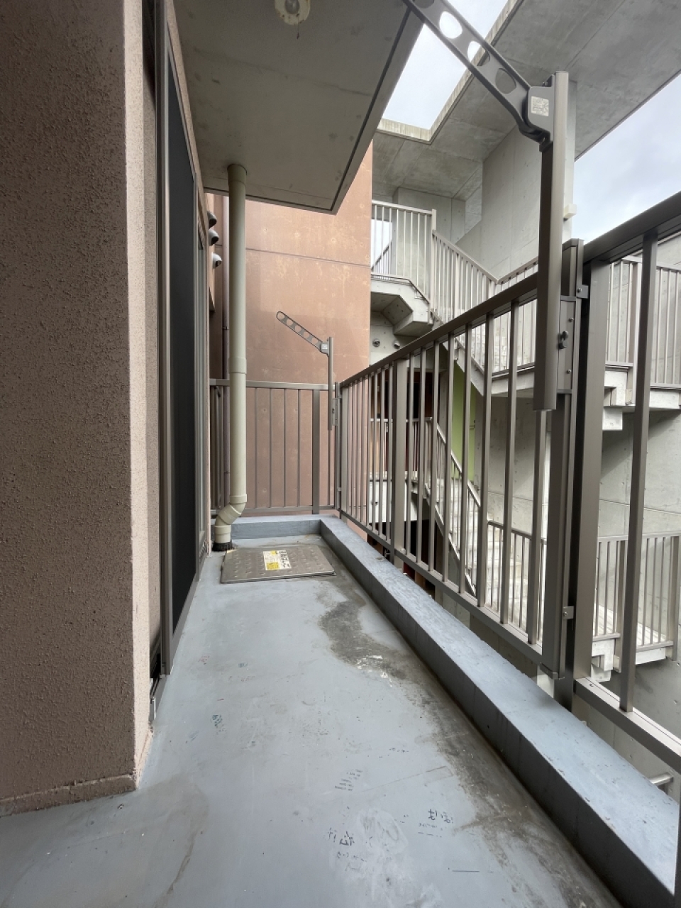 ベランダの様子。