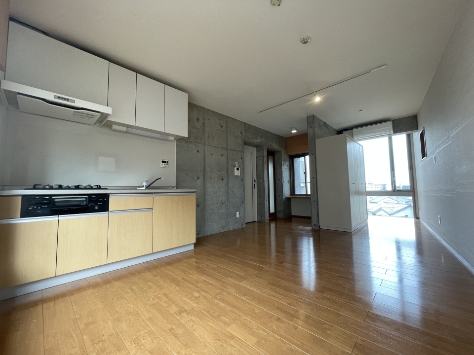 LDK南側の様子。