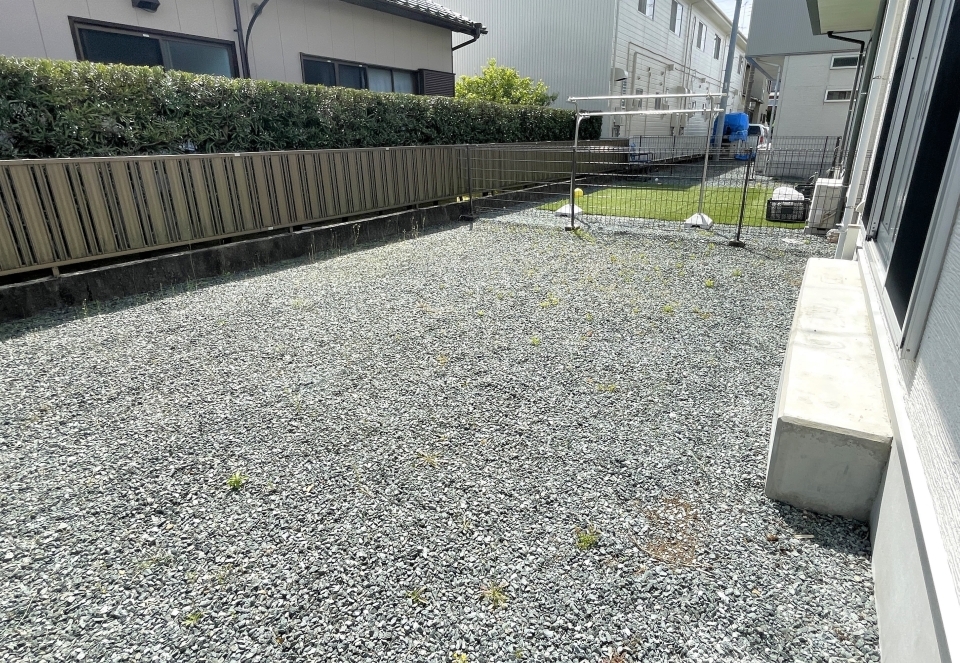 広いお庭でなにしよう♪