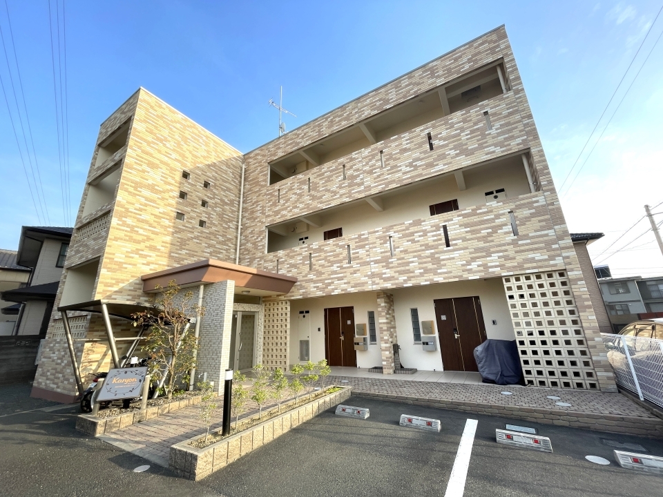 建物の外観もかわいい！
