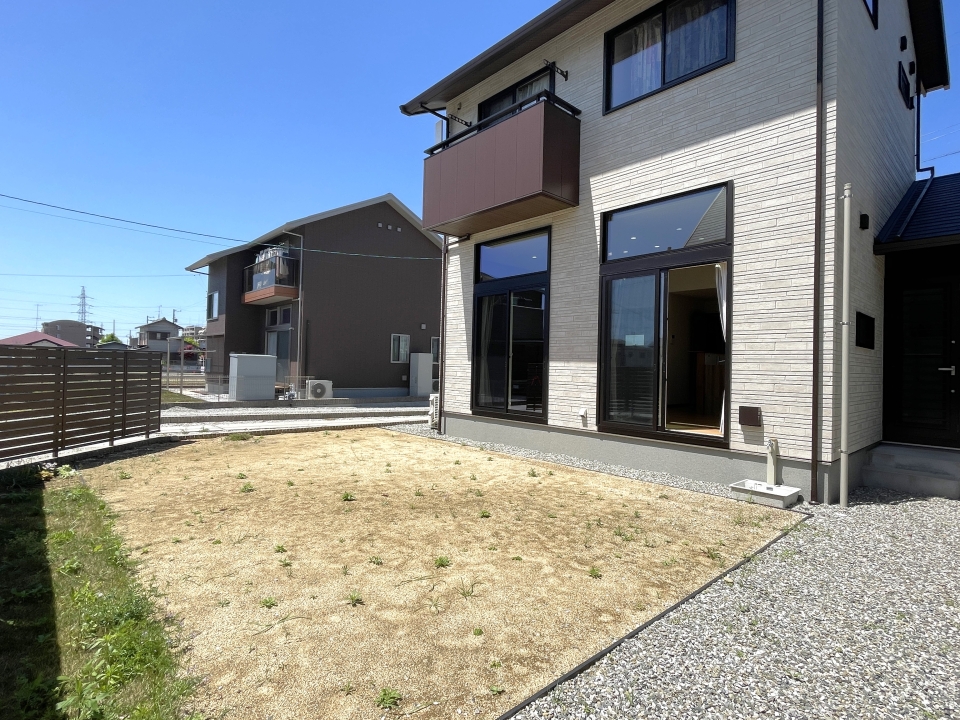 自分たちだけの庭！夢が広がります