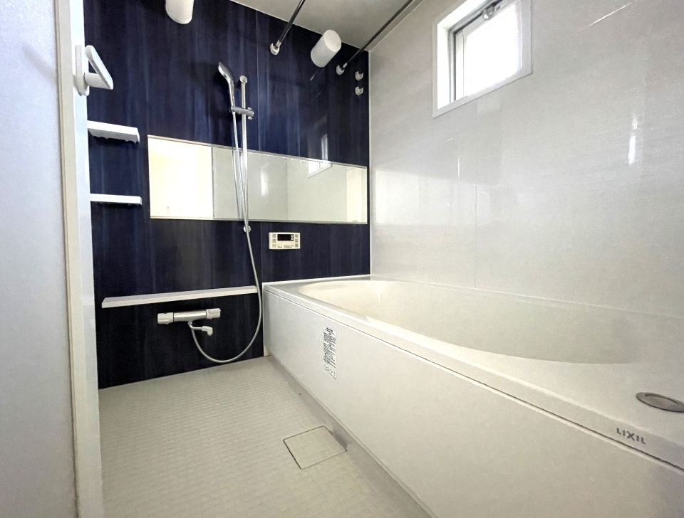 高級感のある美しい一坪風呂。