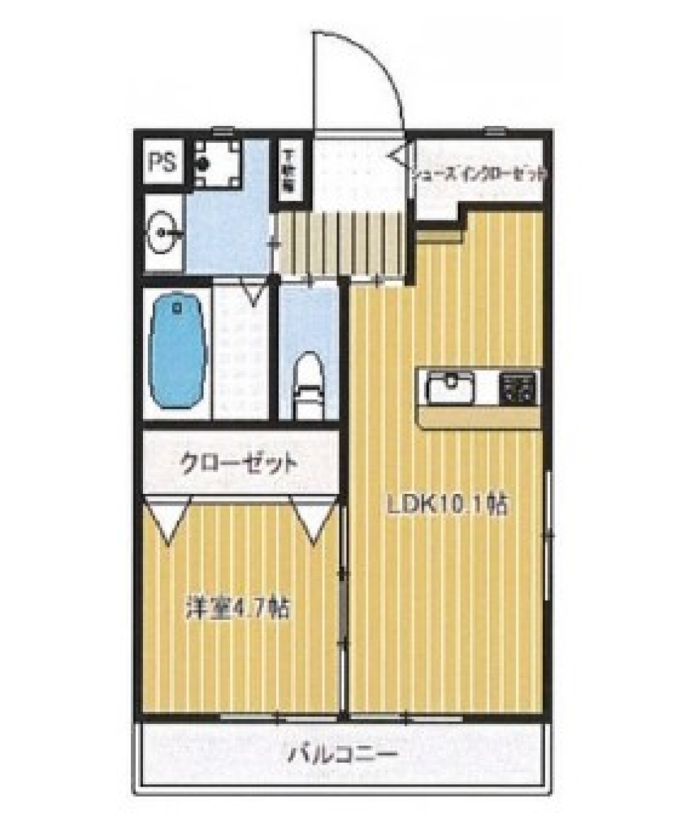 浜松駅までぶらり散歩の間取り図