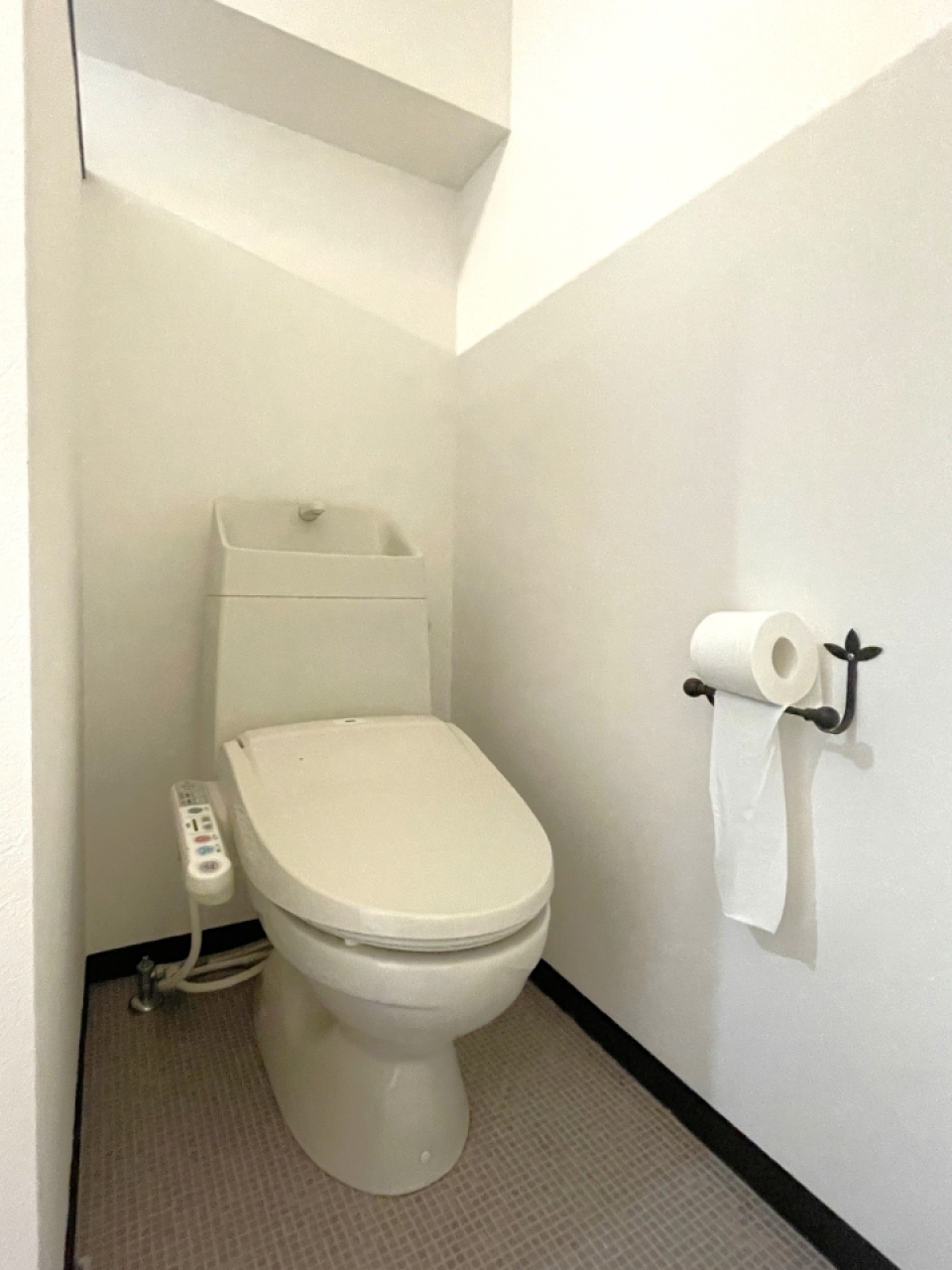 その奥にはトイレ