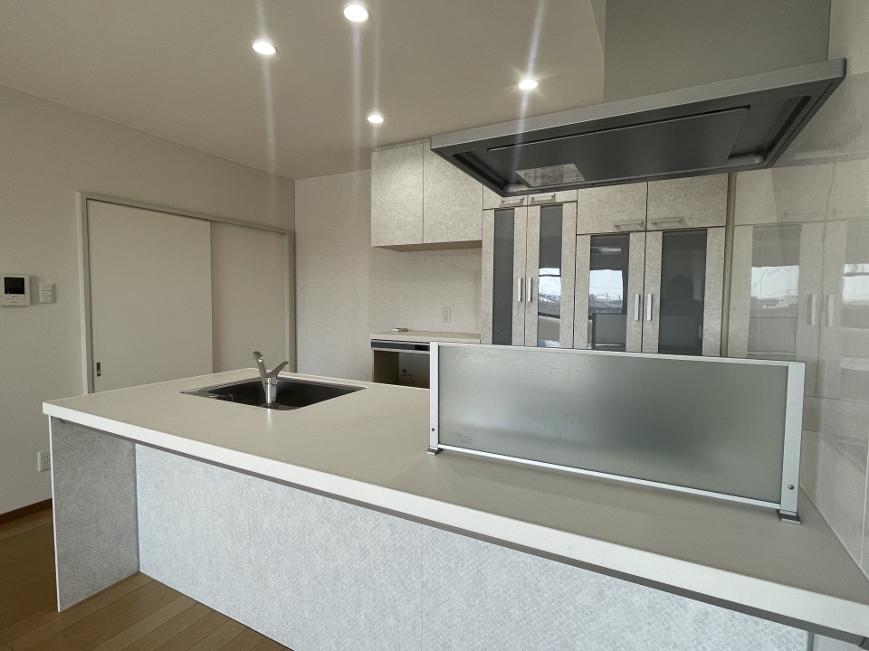 こだわりの深いキッチンスペース。