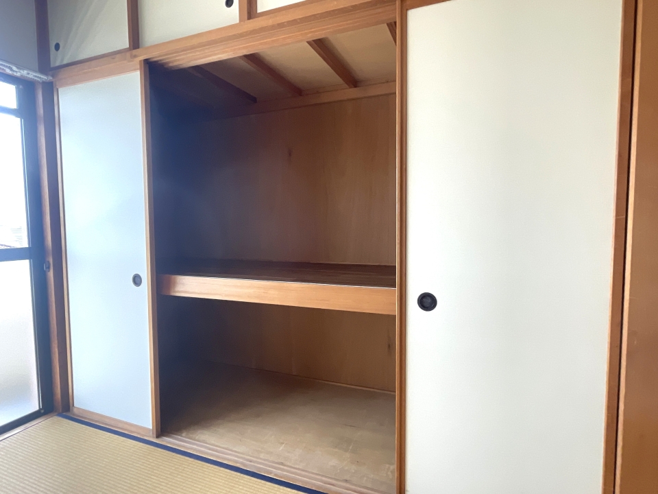 大きな収納で安心！