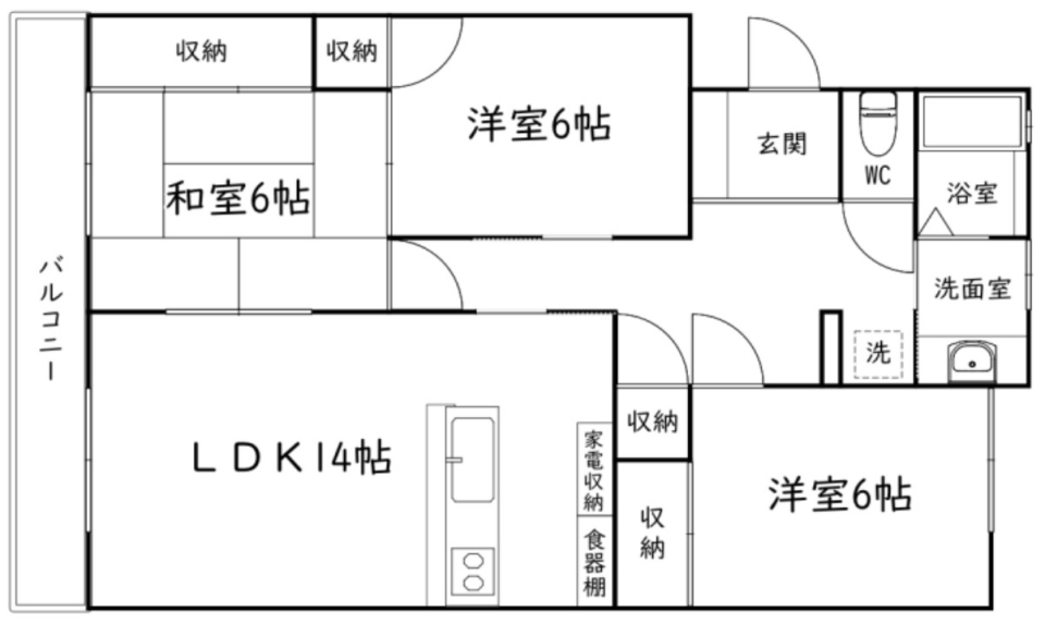 みんなの笑顔が見える。の間取り図