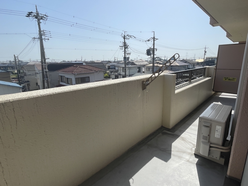 日当たりばっちりなバルコニー！