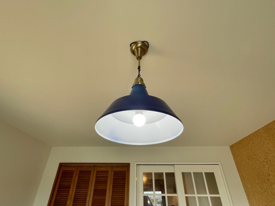 ペンダントライトがお部屋のアクセント