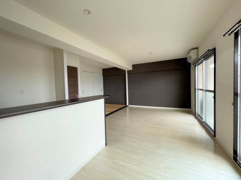 大きなLDKで明るくにぎやか空間に