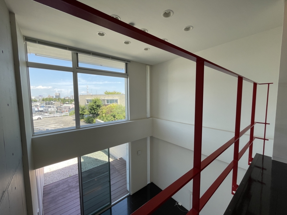 吹き抜けからの眺めもGOOD