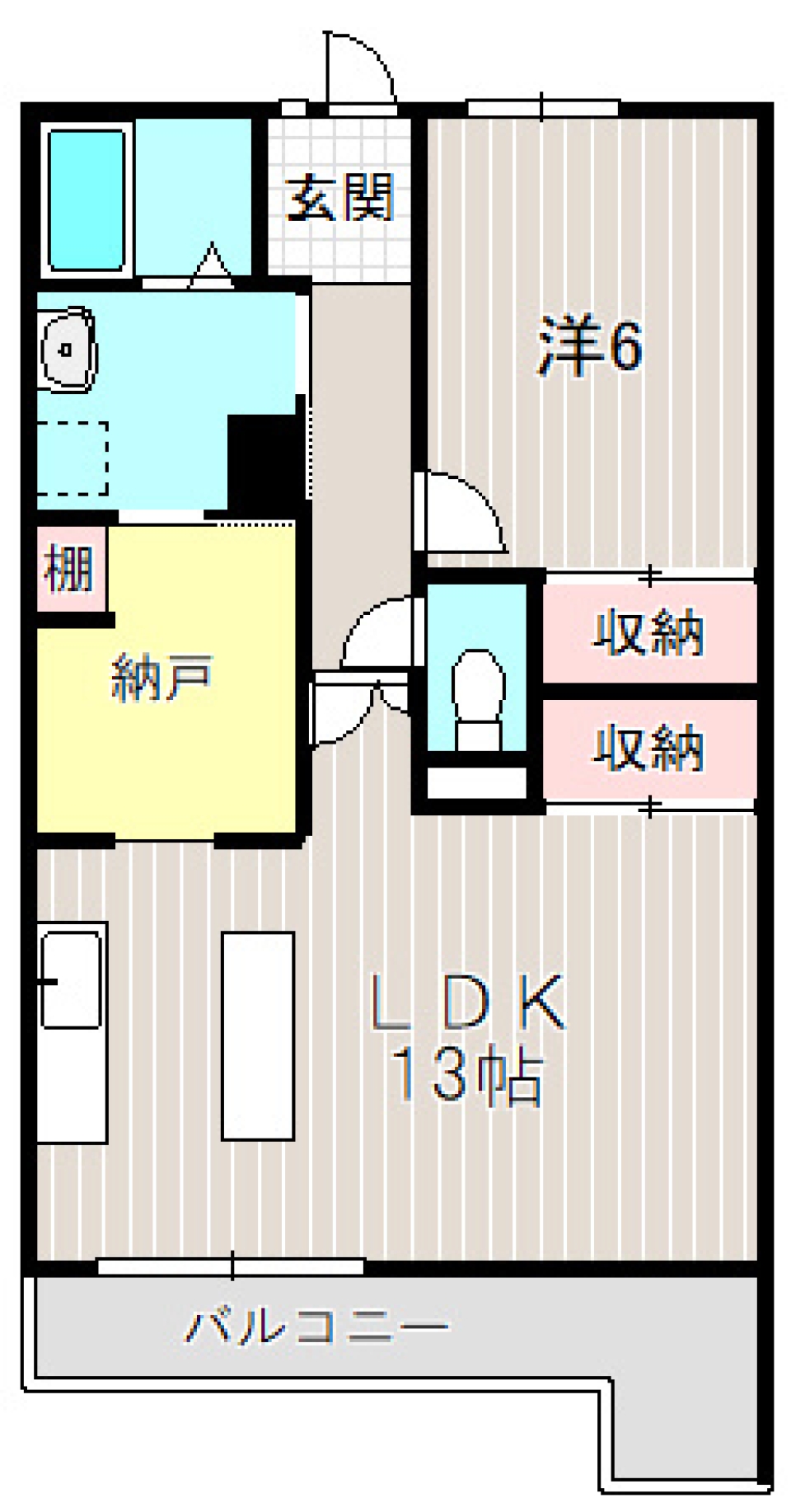 ポカポカぬくもりハウスの間取り図