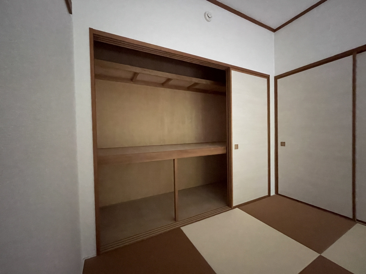 和室の収納も広々しています！