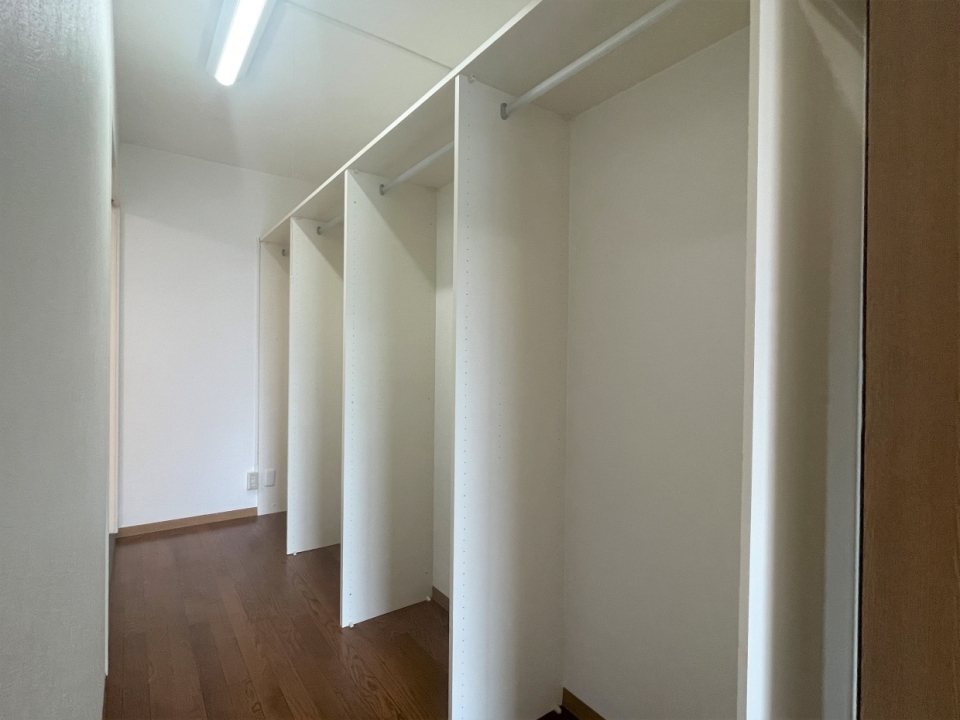 LDKとウォークスルークローゼットでつながっています！